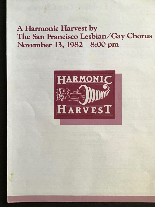 A Harmonic Harvest program cover